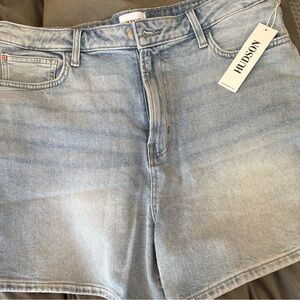 Hudson Jeans Light Blue Jean Shorts
